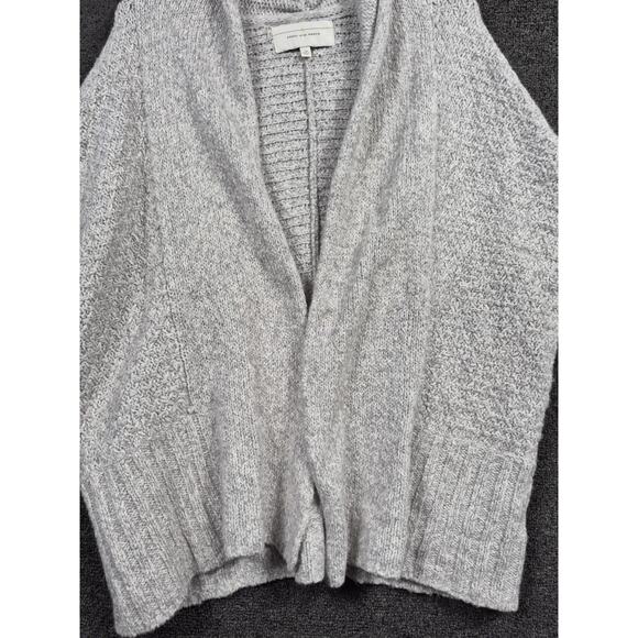 Angel of the North Knit Open Front Cardigan Sweater Womens XS Gray Oversized - Picture 5 of 8